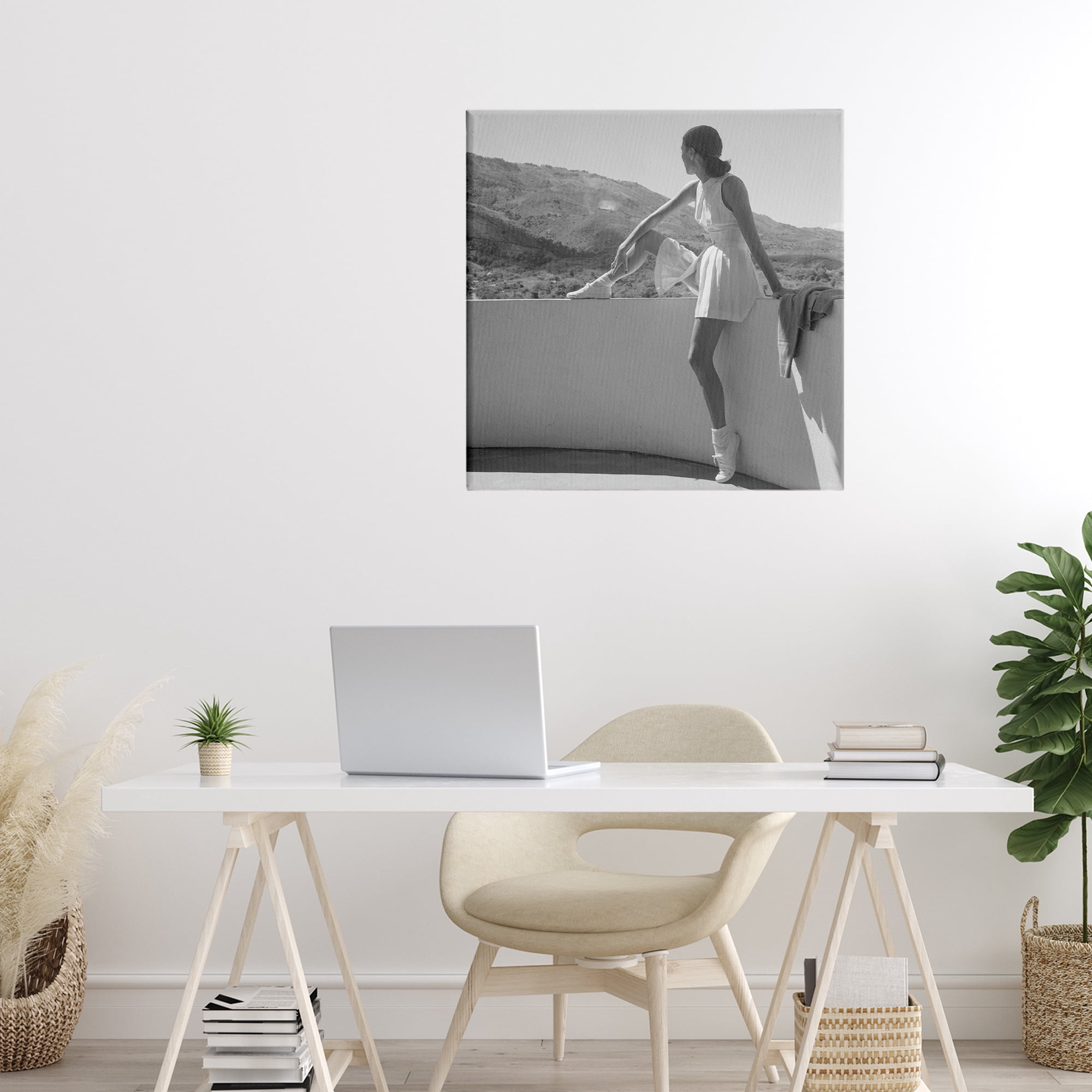 Stupell Industries Woman In Tennis Outfit Canvas Wall Art, design by Toni Frissell