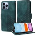 thumbnail image 4 of Funda GANGXUN para iPhone 12 Pro Max con diseño acolchado elegante, cuero PU, protección total y ajuste preciso, 4 of 5