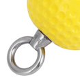 thumbnail image 3 of Yellow Pull Up Arm Strength Training Hanging Ball Gym Exercise Home Fitness Chin Up Equipment, 3 of 8