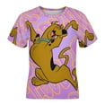 thumbnail image 4 of Scooby Doo Kid's T-Shirt Short Sleeve T-Shirt Tops Summer Tee Shirt for Boys Girls 140CM, 4 of 8