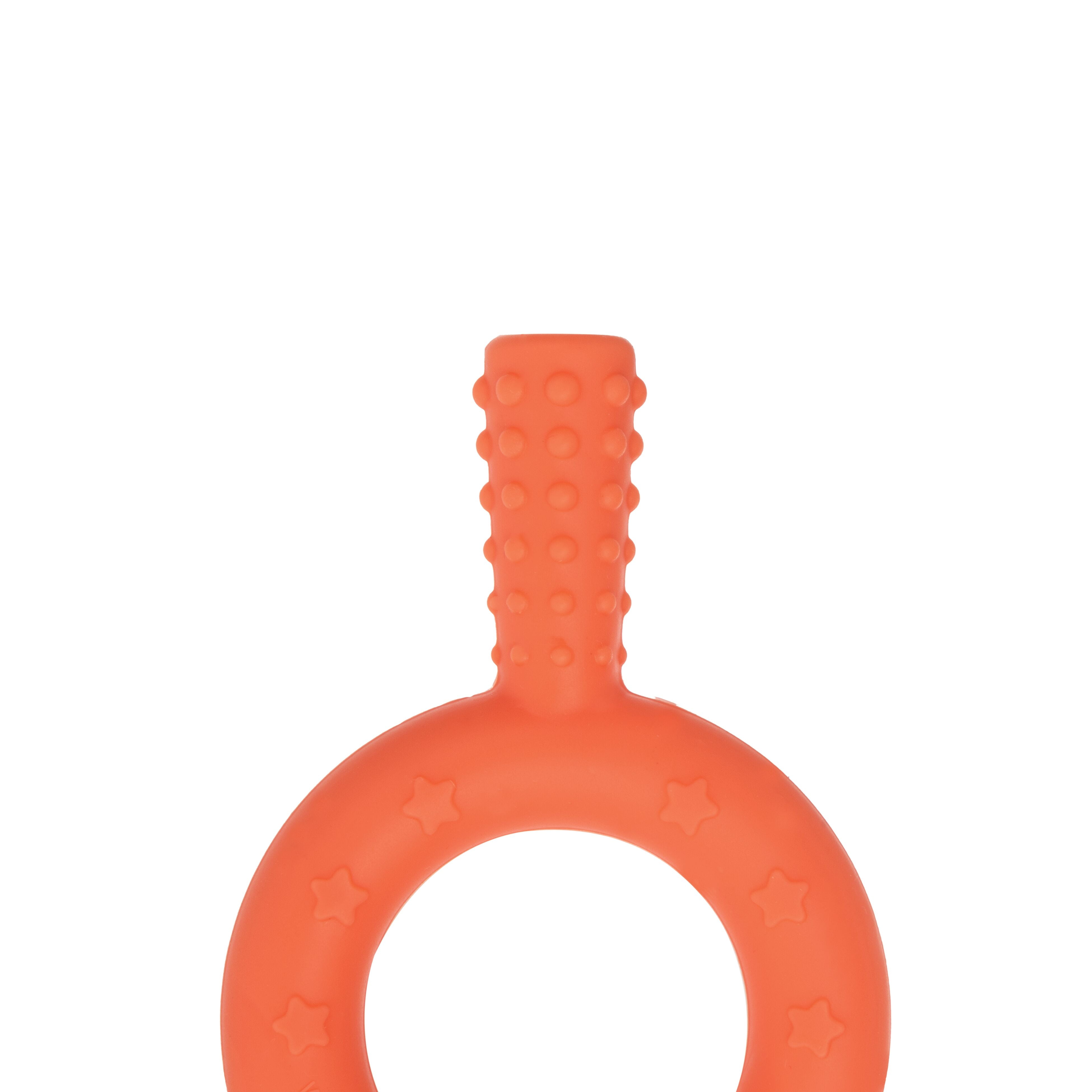 Nuby Sensory Silicone Baby Tube Teethers, 2 pack