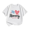 thumbnail image 2 of Delliss Happy Mother's Day Mommy T-Shirt for Kids Gift for Mom Toddler & Youth Shirt for Boys 2-10 Years, 2 of 4