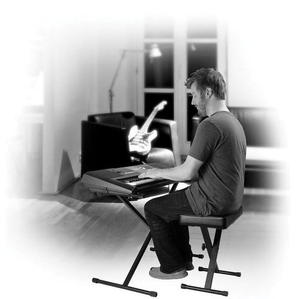 On-Stage KPK6550 Keyboard Stand/Bench Pak with KSP100 Sustain Pedal