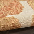 thumbnail image 5 of Nourison Garden Oasis Floral Flatweave Indoor Outdoor Rug Coral 3' x 5', 5 of 8