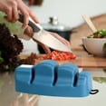 thumbnail image 6 of Household Double-sided Knife Sharpener, with Non-slip Base, Polishing Grinding Tool, for Kitchen Knives Camping Knives, Easy to Use, 6 of 6