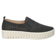 thumbnail image 2 of Peppy by Easy Street Women's Platform Sneakers Color: Navy Size: 8 WIDE, 2 of 4