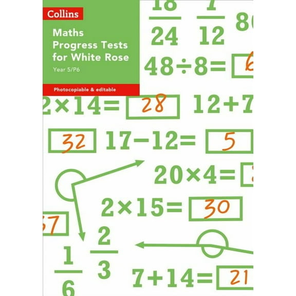 Year 5/P6 Maths Progress Tests for White Rose, (Paperback)