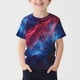 thumbnail image 4 of Camiseta de Manga Corta de Cuello Redondo Casual para Niños Camiseta de Manga Corta Niño Pequeño 3-14 Años, 4 of 5