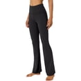 thumbnail image 4 of Txlixc Pantalones de yoga de color sólido para mujer, pantalones acampanados largos ajustados de cintura alta elástica para primavera otoño, ropa de mujer Txlixc  Estilo de ocio, 4 of 9
