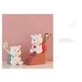thumbnail image 2 of Kearding Little Bear Holder Desk For Animal Backpack Pen Pen Bear Pen Resin Little Bring Decoration Container Little Home Decoración del hogar verde, 2 of 6
