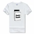thumbnail image 3 of Camisetas gráficas geniales de la banda de rock Sonic Youth, ropa de calle de moda Harajuku para hombre, ropa gótica para hombre, camisetas de manga corta, 3 of 5