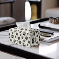 thumbnail image 2 of ZUXONGSY Dog Paw Tissue Box Covers Modern Decorative Tissue Box Organizer with Buttons Facial Paper Organizer Lightweight Tissue Organizer Case Bathroom Accessories Decoration, 2 of 7