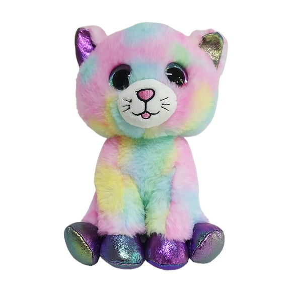 Kid Connection Plush Cat Purple, 7.5inch for all ages