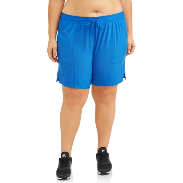 plus size running shorts with liner