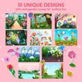 thumbnail image 2 of Kit de manualidades Klever Kits, pegatinas de aluminio con flores para mayores de 4 años, 2 of 7
