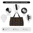 thumbnail image 4 of Easygdp Casino Icons Bolsa de Gimnasio, Bolsa de Viaje Duffel, Bolsa de Fin de Semana con Compartimentos, Bolsa de Mano para Noche, 4 of 7