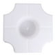 thumbnail image 1 of BRIGHTFUFU Molde de piedra para jardín, patio, pavimento, para caminar, DIY, reutilizable, molde de cemento, hormigón, camino de entrada, pavimentación, paso de ladrillos (blanco), 1 of 7