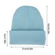 thumbnail image 4 of Minnieouse Gorros Beanie Gorros de punto Unisex Skullcap manga hilo multifuncional a prueba de viento accesorios para el cabello para deportes al aire libre Sombreros Azul claro Minnieouse AP010147-03, 4 of 5