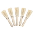 thumbnail image 4 of MasteelfCA 5Pcs Hand-knitted Coconut Fiber Pot Brushes Non-stick Brushes for Kitchen (Beige), 4 of 7