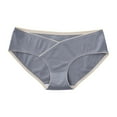 thumbnail image 4 of Calzones Mujer Tanga De Maternidad Sin Costuras Con Panel C De Una Pieza De Algodón De Talla Grande Para Mujer, Tiro Bajo *3 Piezas, 4 of 4