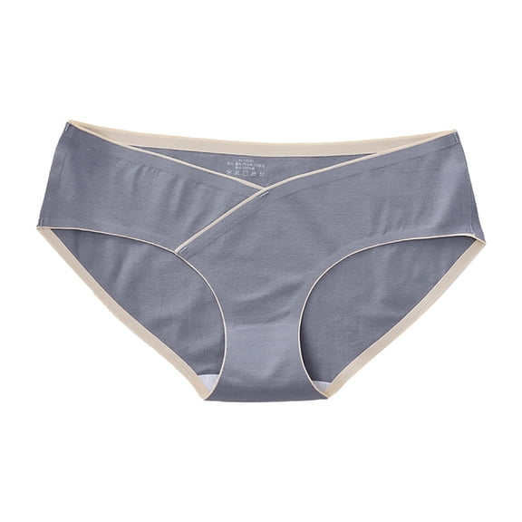 Panties for Women,Maternity Seamless C Panel Thong for Women Plus Size Low Rise Comfortable Underwear,Womens Underwear,Blue,2XL