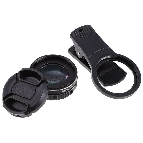 jojofuny 1 Set Macro Lens Cell Phone Accessory for 30X Magnification and 4K High Definition 1.57x1.57x0.59in