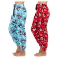 thumbnail image 3 of Disney 2 Pack Womens Pajama Sleepwear Pants Female, Mickey/Stitch, Size: 2X, 3 of 6