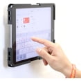 thumbnail image 4 of Universal iPad & Tablet Wall Mount Holder, Secure Steel Enclosure for 9.7–13.1 Inch Tablets, or 75x75 Mounting, Portrait Landscape, Anti-Theft Office, Retail, 4 of 4