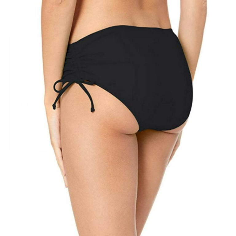Women's Sexy Boyshort Bikini Bottom Side Tie Swimsuit Bottoms
