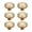 Big order K gold, variant on Set of 6 Stylish Nordics Styles Drawer Knobs Zines Alloy Brushed Brass Handle Convenient for Modern Cabinets and Dresser