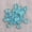 Lake Blue Spots, variant on U8MO 20pcs 8mm Small Heart Shape Crystal Lampwork Glass Loose Bead for Jewelry Making-Random Mixed