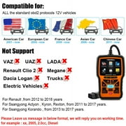 FOXWELL NT301 OBD2 Scanner Check Engine Code Reader Diagnostic Tool, Read/Clear Codes, Freeze Frame, O2 Sensor Monitor, Live Data, On-board Monitor Test, Turn off the MIL, Lifetime Free Update