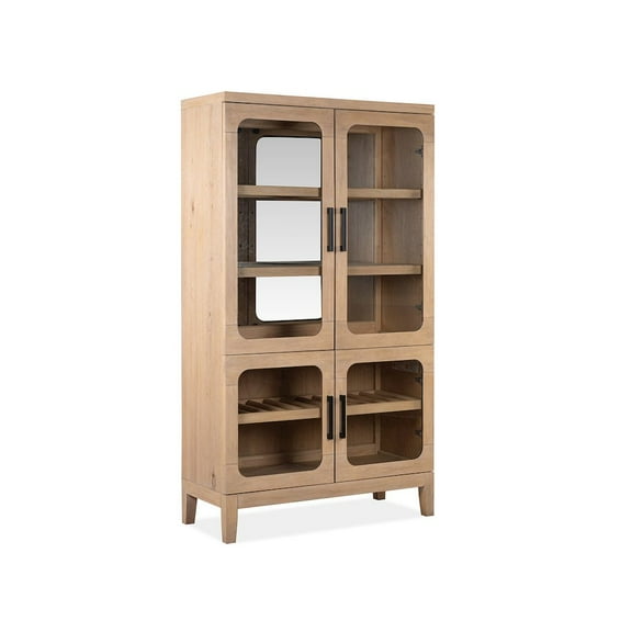 Magnussen Home Somerset Butternut Buffet Curio