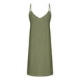 thumbnail image 6 of Cagogo Womens Summer Swimsuit Cover Up Loose Sleeveless Bikini Coverups Casual Cami Beach Dress Solid Color Fashion Sundresses, 6 of 8