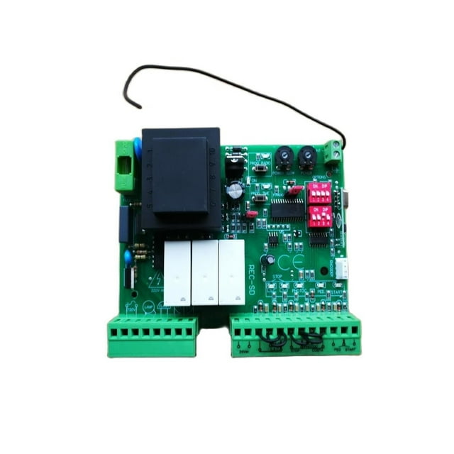 Gate Motor Controller Circuit Board Electronic Card For Sliding Gate Opener 220v AC Model 433.92Mhz ,Easy to Install