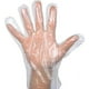 thumbnail image 1 of Guantes desechables de plástico transparente, 500 PCS Guantes de plástico de polietileno de alta densidad Guantes desechables, Guantes de preparación de alimentos Sincero Hogar, 1 of 3