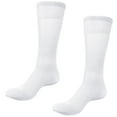 thumbnail image 6 of Mens Thin Dress Socks Silk Sheer Business Socks Soft Nylon Work Trouser Socks Over the Calf Socks Knee High Dress Socks, 6 of 13