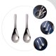 thumbnail image 4 of 2 unids cucharas de acero inoxidable niños cucharas cucharas sopa cucharas de arroz cucharas niños vajilla, 4 of 6