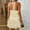 *Beige, variant on ClodeEU Women's V Neck Sleeveless Swing Mini Dress, Casual Loose Flowy Tank Dress for Summer Beach Beige,Women's Plus L