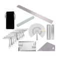 thumbnail image 2 of lionlar Guitar Luthier Tools String Action Ruler Gauge Feeler Gauge 2, 2 of 9