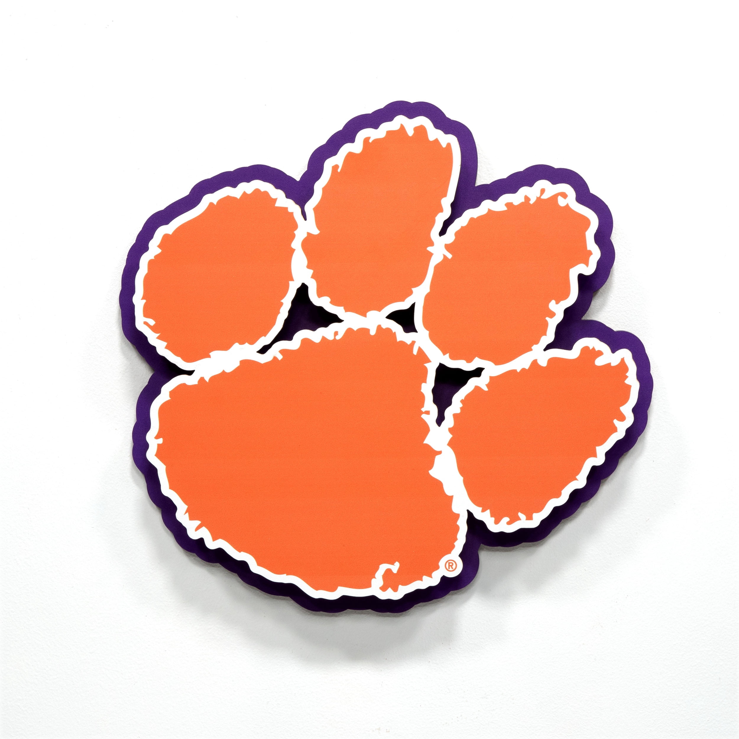 YouTheFan NCAA Clemson Tigers 3DX Die Cut Wall Art