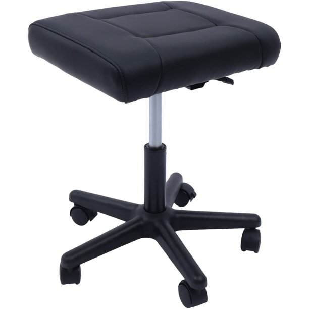 Office Footrests,Adjustable Footrest Office Leather Foot Stool with