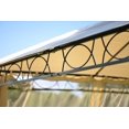 thumbnail image 6 of Outdoor BBQ Canopy Tent, Gazebo Canopy with Mosquito Netting for 5-6 Person, Water and UV-Resistant Garden Party Tent with Double Layer Top, BBQ Tent for Patio Backyard, Easy Setup, Beige, S9649, 6 of 8