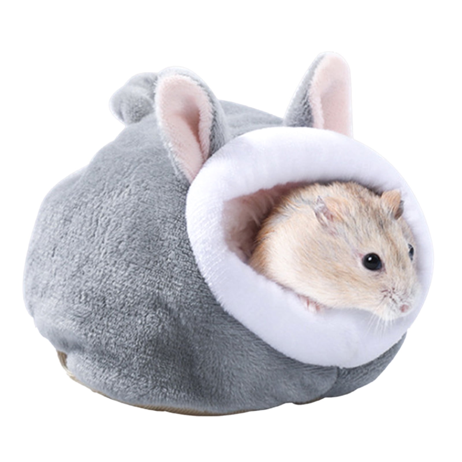 UNTERING Hamster Nests Hamster Hammock Winter Warm Small Pet Cage Sleep Nest Bed for Pigs Cage Accessories