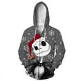 thumbnail image 5 of Halloween Christmas Nightmare 3D Digital Printed Cardigan Hoodie Cosplay Costume, 5 of 5