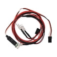 thumbnail image 2 of Yeacher RC Car 4 LED Light Kit 4 White Replacement for Axial SCX10 Traxxas TRX4, 2 of 5