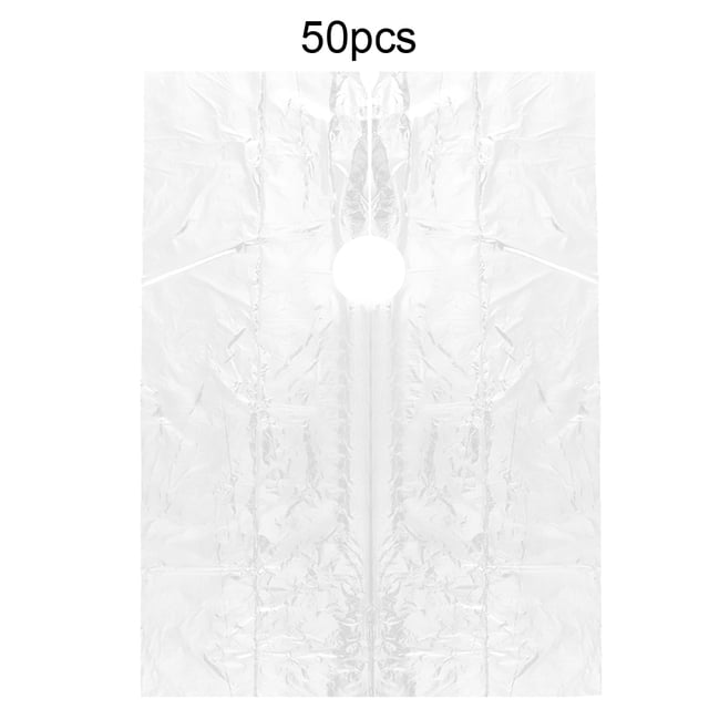 Haircut Cape,50pcs Disposable Hair Cutting Waterproof Apron Hairdressing Apron Advanced Technology