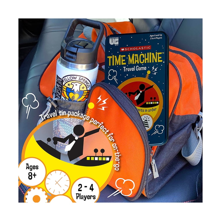 University Games Scholastic Time Machine Travel Game Tin - Walmart.com