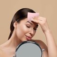 thumbnail image 1 of WHAMVOX 100PCS Facial Oil Absorbing Sheets Makeup Safe for Daily Use Oily Skin Pink, 1 of 7