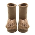 thumbnail image 3 of Baby Socks Slipper Socks Kids Newborn Warm Thick Grip Socks Cosy Winter Christmas Socks, 3 of 8